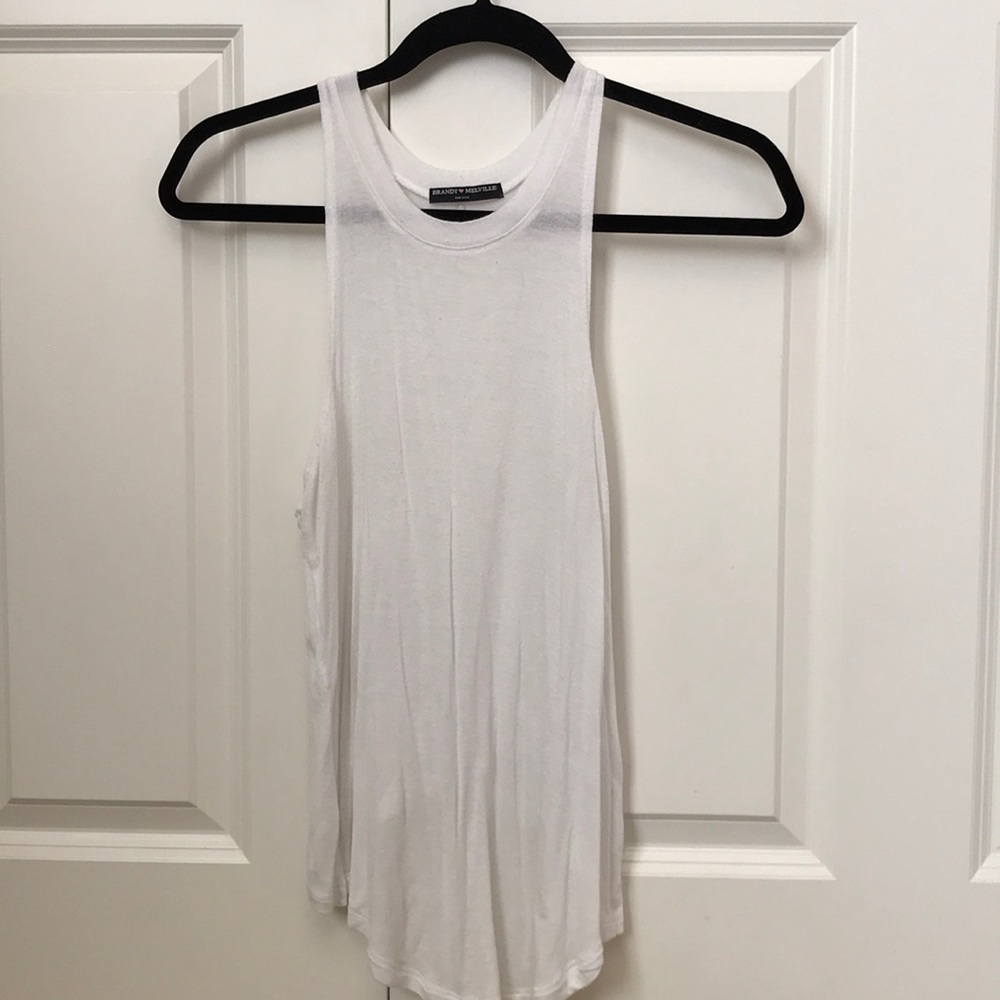 White Brandy Melville Tank
